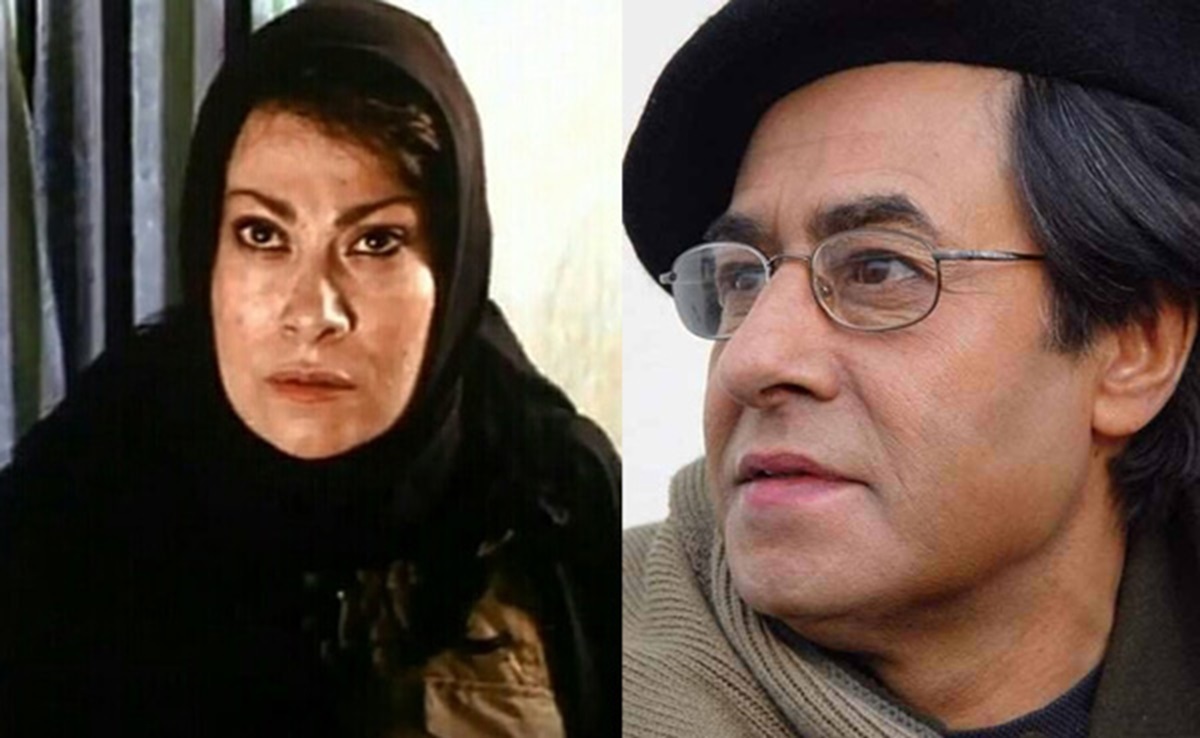زن اول خسرو شکیبایی در پیری