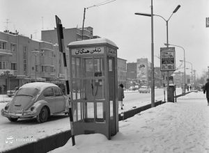 عکس‌های دیدنی از برف در تهران، شیراز و تبریز ۶۰ سال پیش!