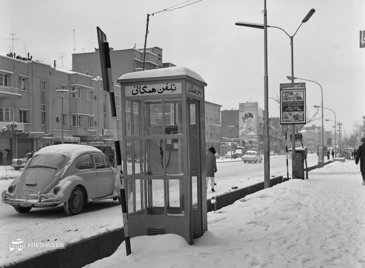 عکس‌های دیدنی از برف در تهران، شیراز و تبریز ۶۰ سال پیش!