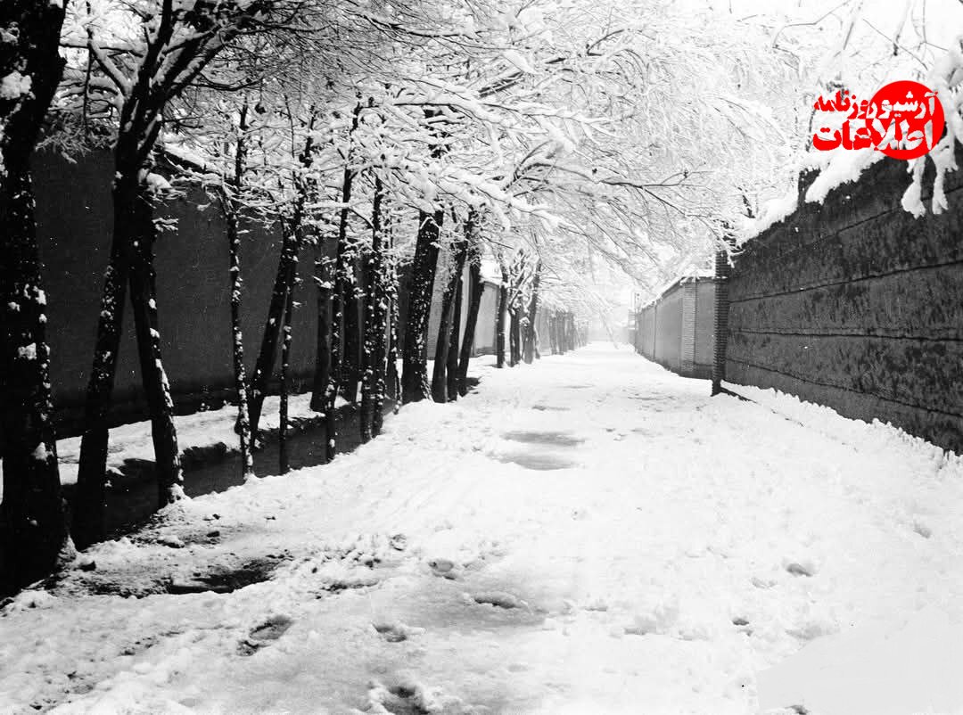 ببینید برف ۹۰ سال پیش با تهران چه کرد؟!