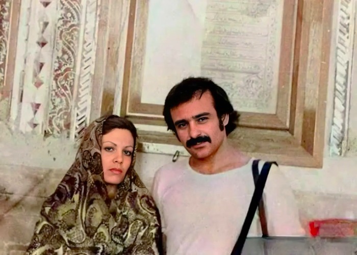 رضا بابک و همسرش رضا بابک و همسرش