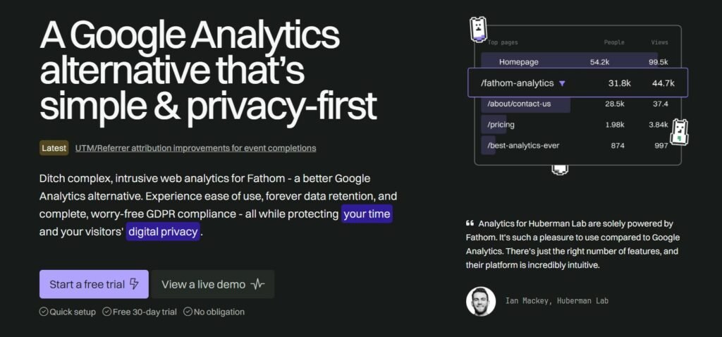ابزار جایگزین برای گوگل آنالیتیکس ابزار جایگزین برای گوگل آنالیتیکس