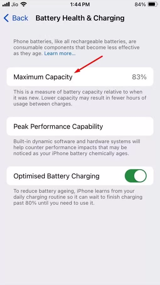 آموزش 4 روش برای مشاهده میزان سلامت باتری آیفون