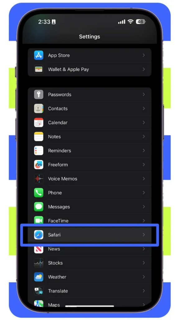 آموزش تصویری پاک&zwnj;کردن کش سافاری، کروم و اپلیکیشن&zwnj;ها در آیفون