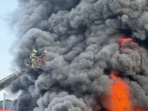 آتش‌سوزی در کارخانه لاستیک‌سازی در استانبول؛ عملیات مهار ادامه دارد