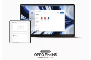گوشی تاشوی اوپو فایند N5 میتواند بهعنوان ریموت کنترلر مک ایفای نقش کند