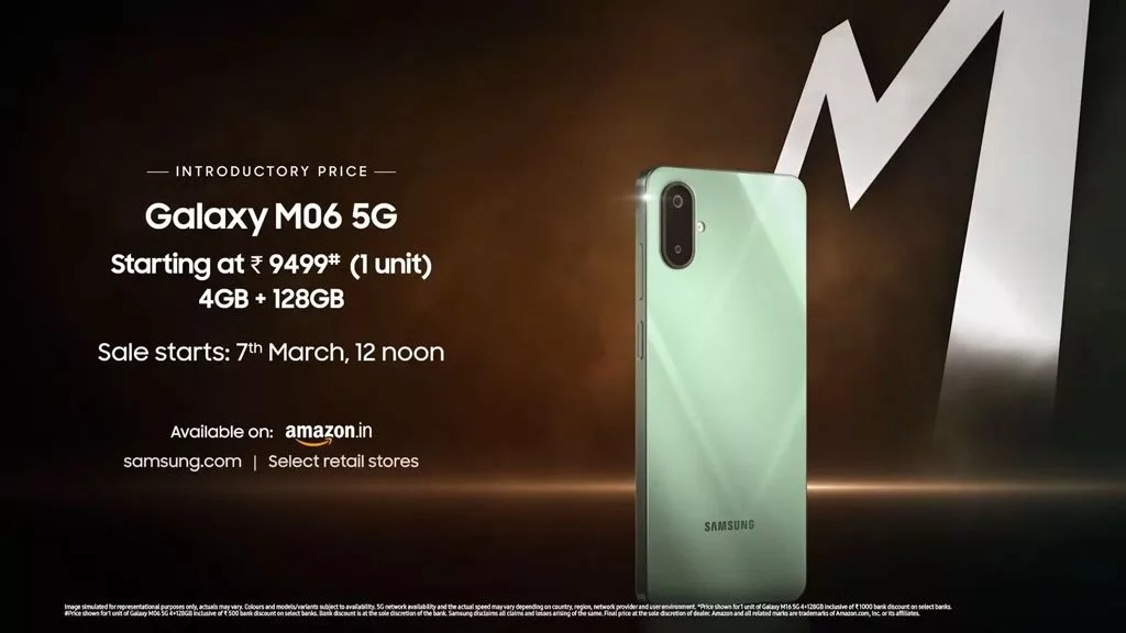 سامسونگ از گلکسی M06 5G و M16 5G با قیمت کمتر از ۱۵۰ دلار رونمایی کرد