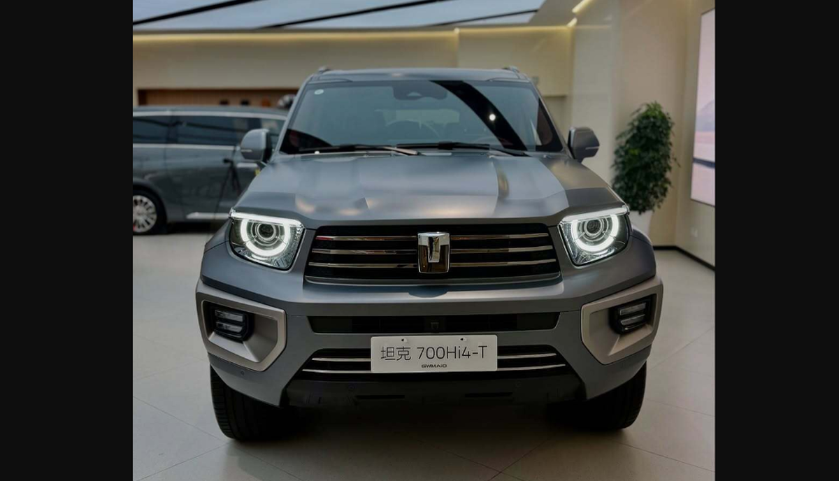 (عکس) تانک ۷۰۰ گریت وال: شاسی بلند اشرافی چینی
