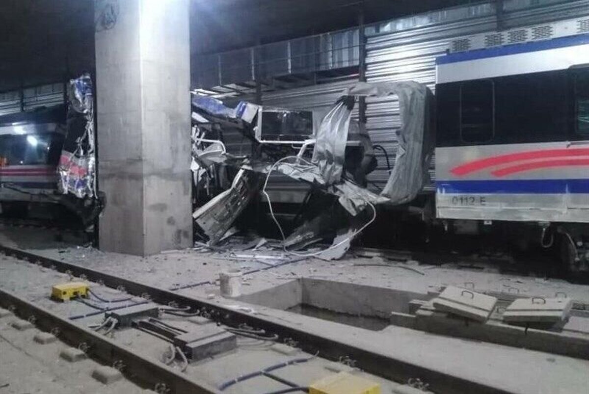 حادثه در خط دو مترو اصفهان