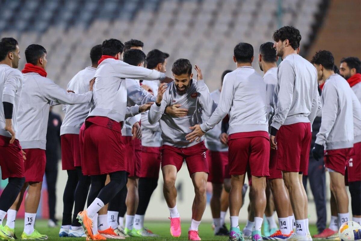 کتک کاری در تمرین دیروز پرسپولیس