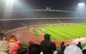 فتح جایگاه النصر توسط پرسپولیسیها