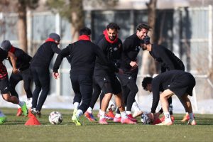(عکس) آخرین تمرین تاکتیکی پرسپولیسیها قبل از دربی