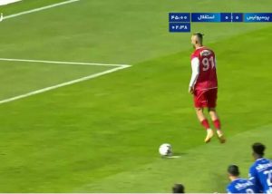 ناداوری عجیب در نیمه‌ی اول دربی تهران