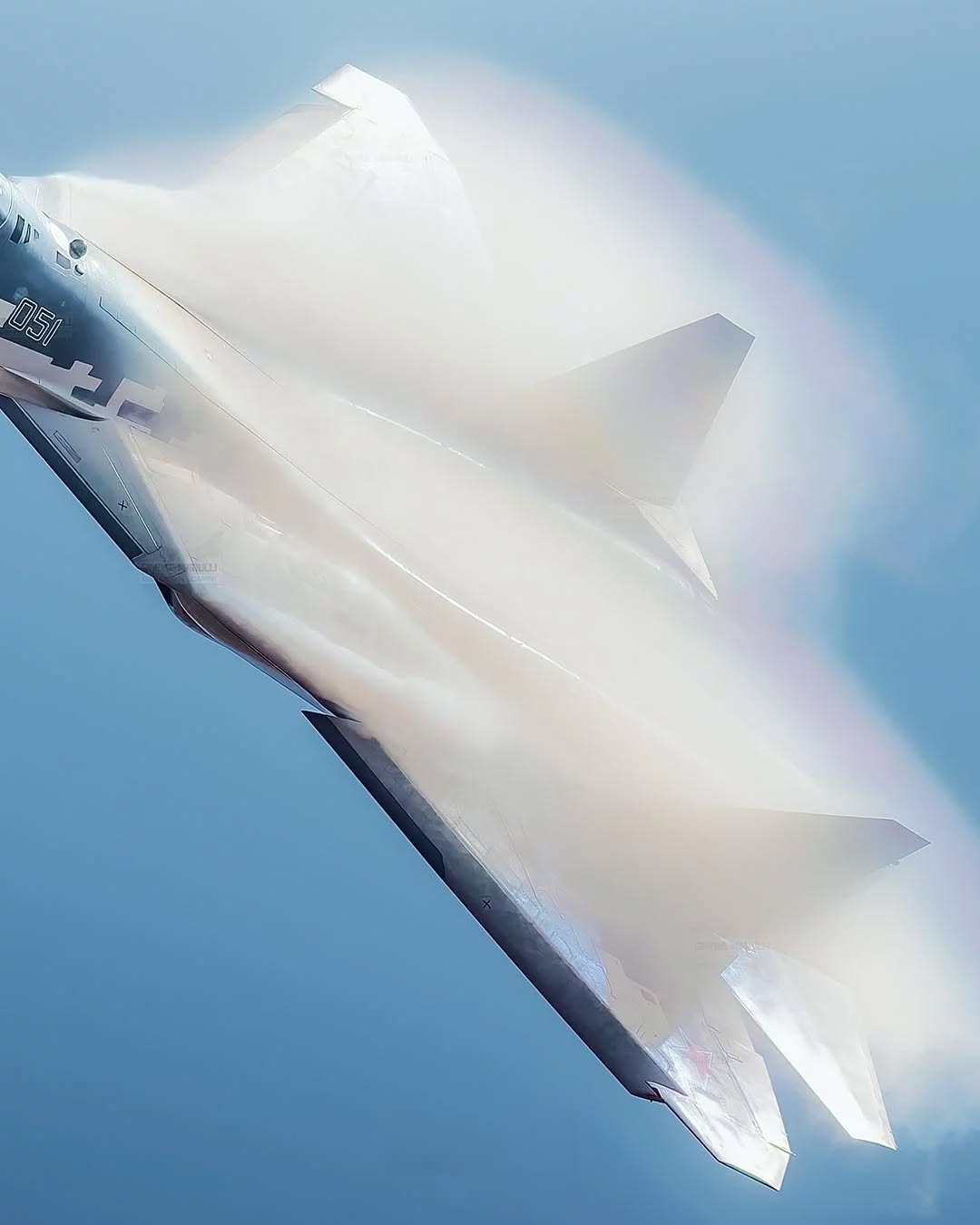 SU-57 دودی: نمایشی تماشایی از جنگنده رادارگریز روسی
