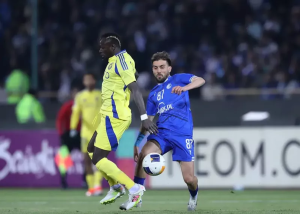 ستاره استقلال مقابل النصر با ۳ موقعیت گل