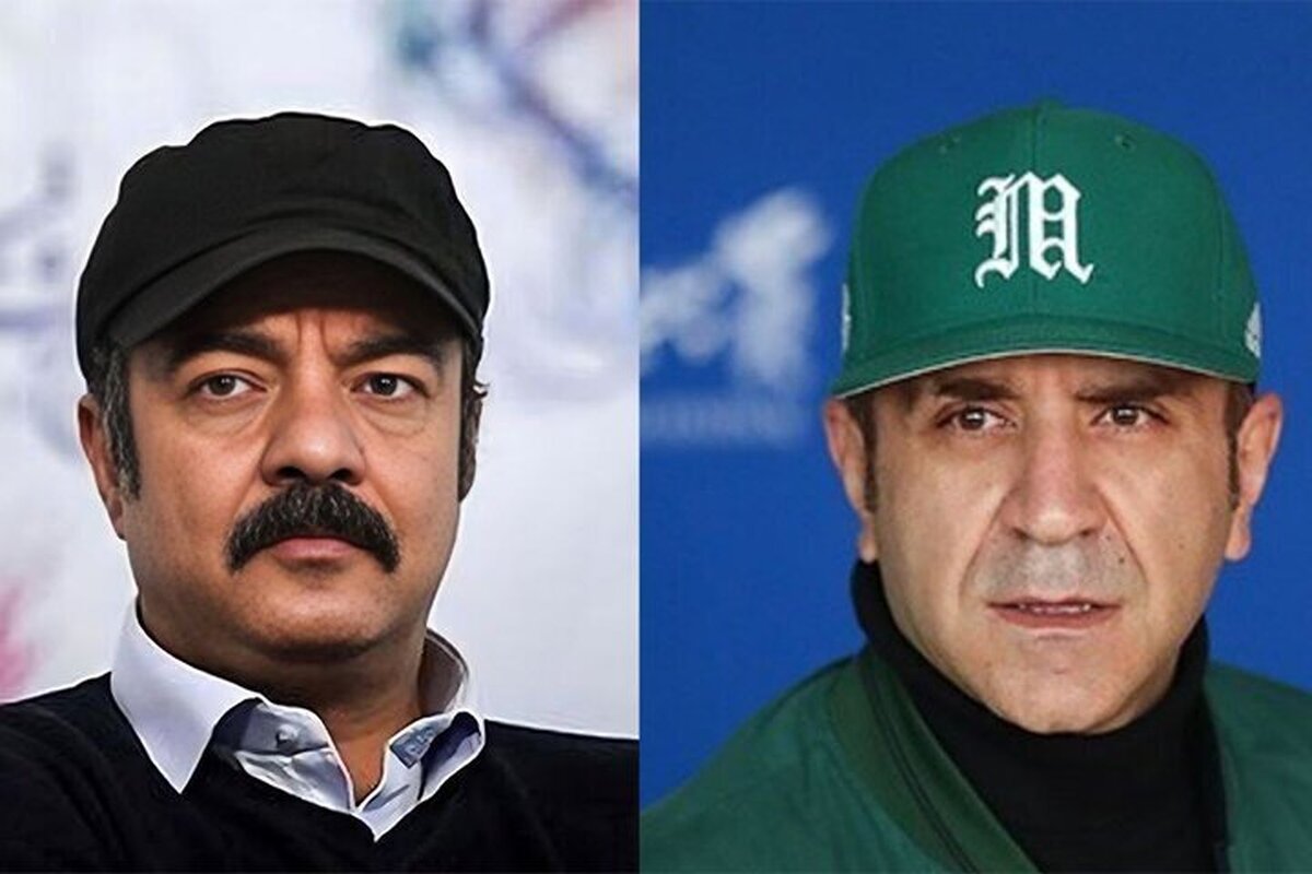 سعید آقاخانی و مهدی حسینی‌نیا در مقابل دوربین بهنام بهزادی
