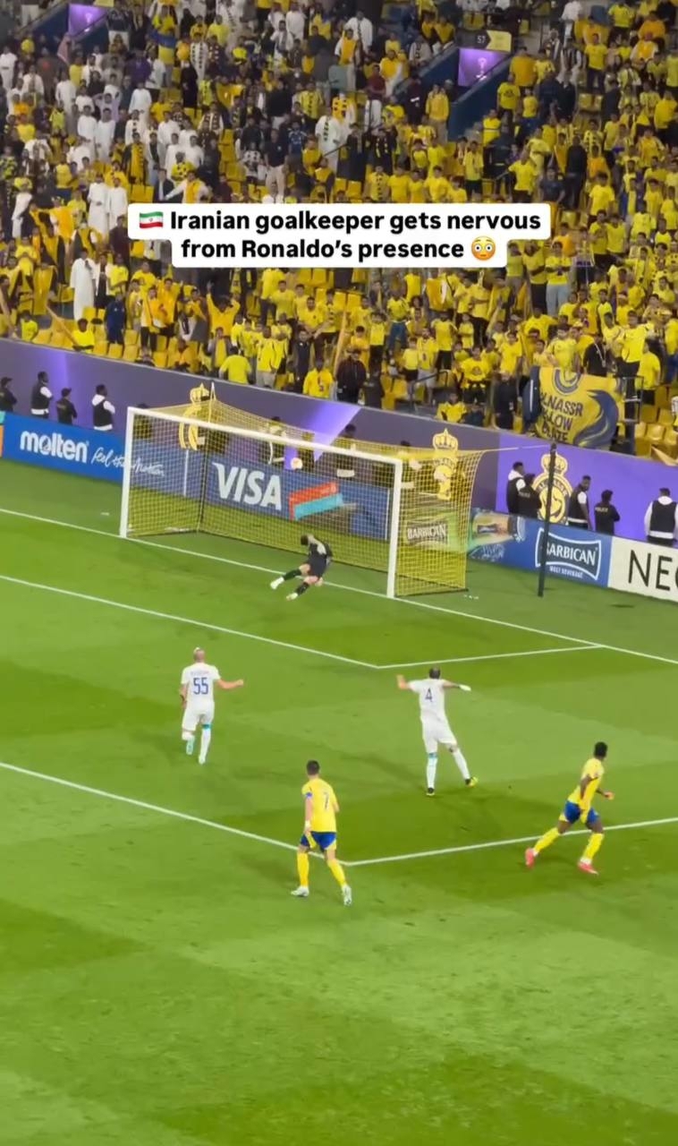 کاریزمای رونالدو کار دست حسینی داد!