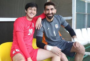 (عکس) حمایت جانانه سردار آزمون از علیرضا بیرانوند