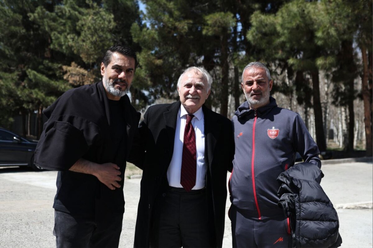 تمرین پرسپولیس در حضور پیشکسوت خوش پوش