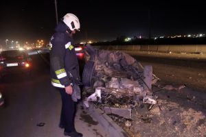 تصادف مرگبار در محور جوانرود به ثلاث بابا جانی