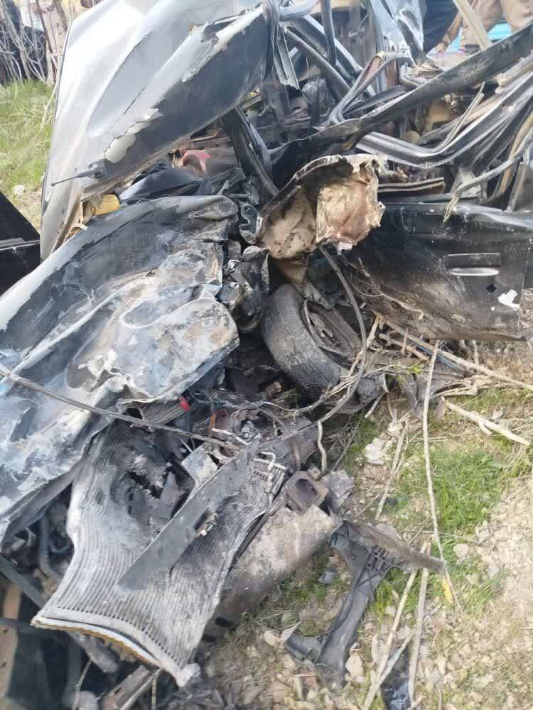 تصادف مرگبار در محور جوانرود به ثلاث بابا جانی/ ۴ نفر جان خود را از دست دادند تصادف مرگبار در محور جوانرود به ثلاث بابا جانی/ ۴ نفر جان خود را از دست دادند