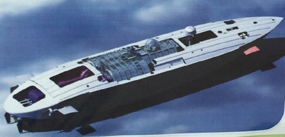 قایق تندرو عجیب سپاه که در لحظه تبدیل به زیردریایی میشود قایق تندرو عجیب سپاه که در لحظه تبدیل به زیردریایی میشود