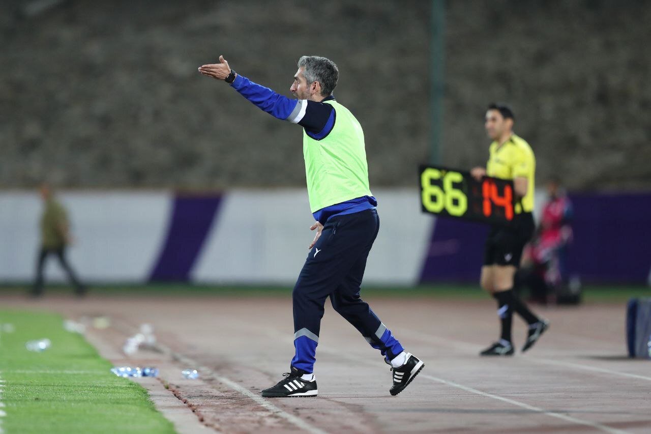 (عکس) هیجان خاص مجتبی جباری در بازگشت به استقلال