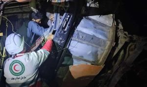 اعلام اسامی مصدومان حادثه واژگونی اتوبوس در کرمان