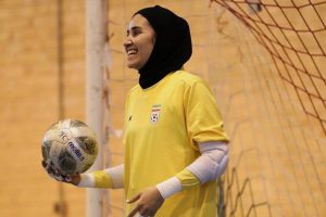 دختر فوتسالیستی که آرزو دارد در پرسپولیس بازی کند