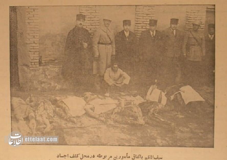 عکس منتشر نشده از نشریه شهربانی که هنگام دستگیری سیف القلم برداشته شده و برای اولین بار در فضای مجازی منتشر می شود جزئیات پرونده قاتل عنکبوتی در شیراز ۹۰سال قبل +عکسهای منتشرنشده