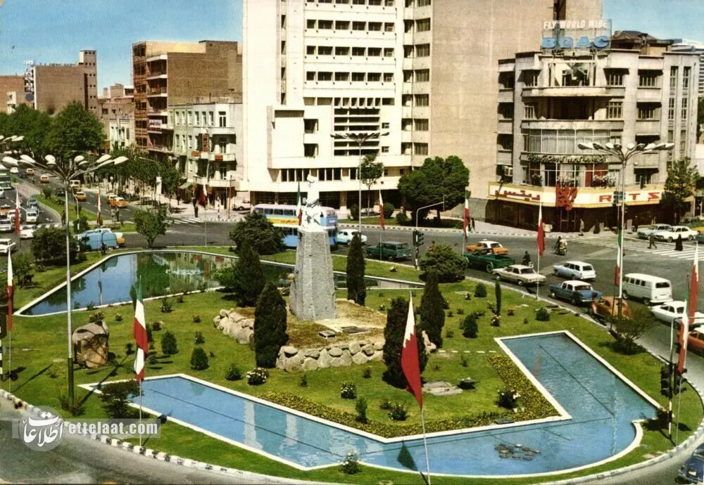 کارت پستال میدان فردوسی
سفر به تهران ۵۰ سال پیش با ۱۵ کارت پستال نوروزی!