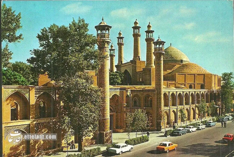 کارت پستال مسجد سپهسالار/ مدرسه عالی شهید مطهری
سفر به تهران ۵۰ سال پیش با ۱۵ کارت پستال نوروزی!