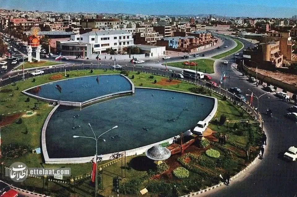 کارت پستال میدان ولیعهد/ ولیعصر(عج)
سفر به تهران ۵۰ سال پیش با ۱۵ کارت پستال نوروزی!