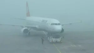 اختلال ترافیک پروازی در فرودگاه صبیحا گوکچن به علت کاهش دید