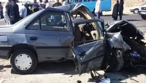 تصادف مرگبار در تربتجام؛ ۲ فوتی و ۹ زخمی