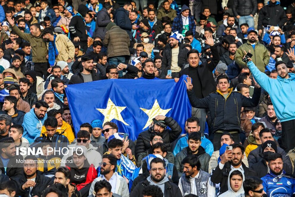 (تصاویر) حال و هوای آزادی ساعتی قبل از بازی استقلال و النصر