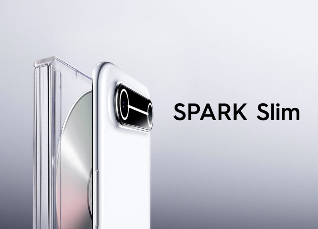 Tecno Spark Slim معرفی شد؛ باریکترین گوشی جهان با 5.75 میلیمتر ضخامت Tecno Spark Slim معرفی شد؛ باریکترین گوشی جهان با 5.75 میلیمتر ضخامت