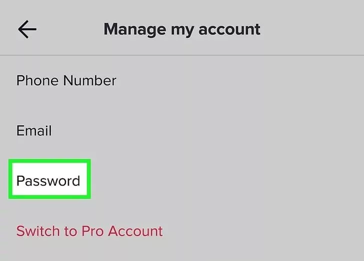 آموزش تغییر پسورد تیک تاک همراه با بازیابی رمز فراموش&zwnj;شده