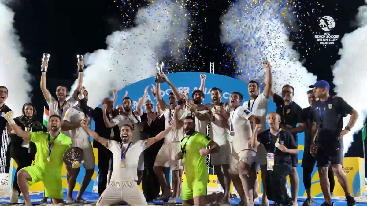 تحسین AFC از ملی‌پوشان ساحلی و ستاره تیم‌ملی