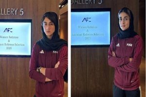 دو داور زن ایرانی در جمع داوران الیت آسیا