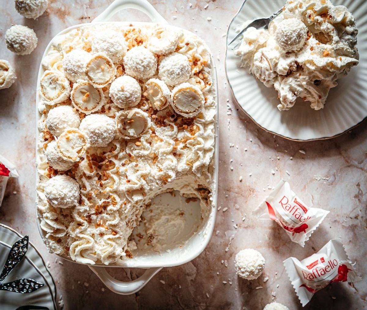 طرز تهیه تیرامیسو رافائلو؛ دسر جذاب و خوشمزه