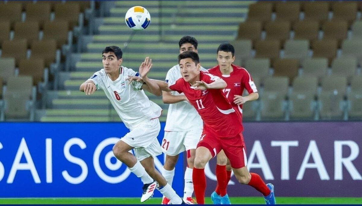 تساوی نوجوانان ایران در اولین بازی جام ملت‌ها مقابل کره شمالی