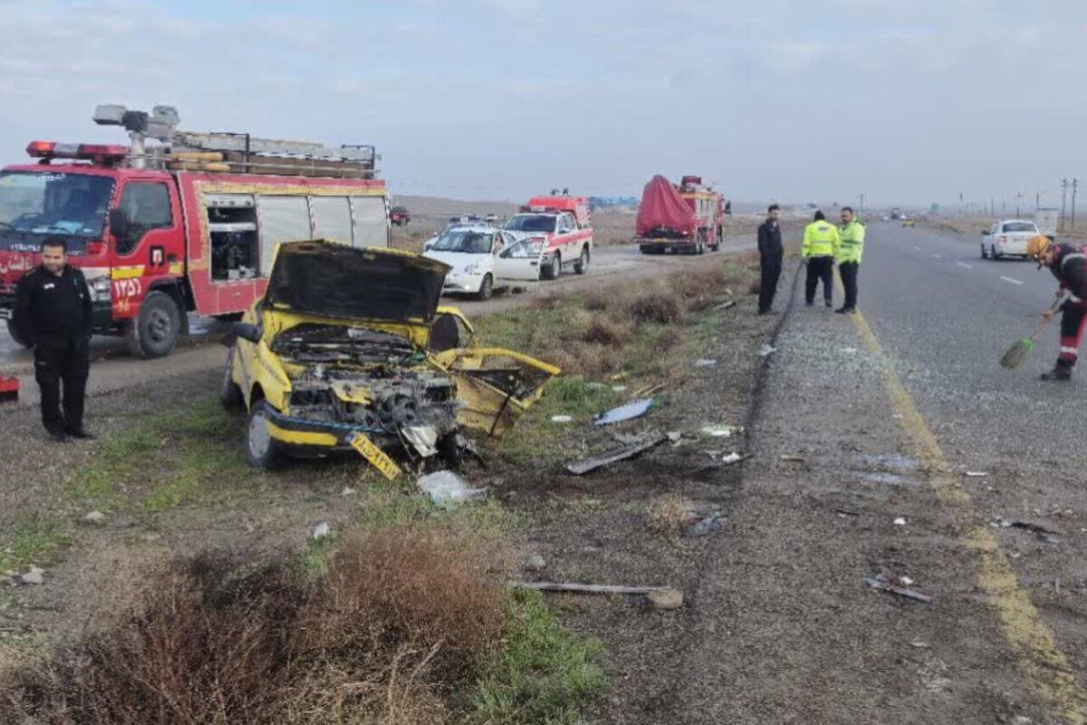 گزارش پزشکی قانونی درباره آمار نهایی تصادفات نوروزی