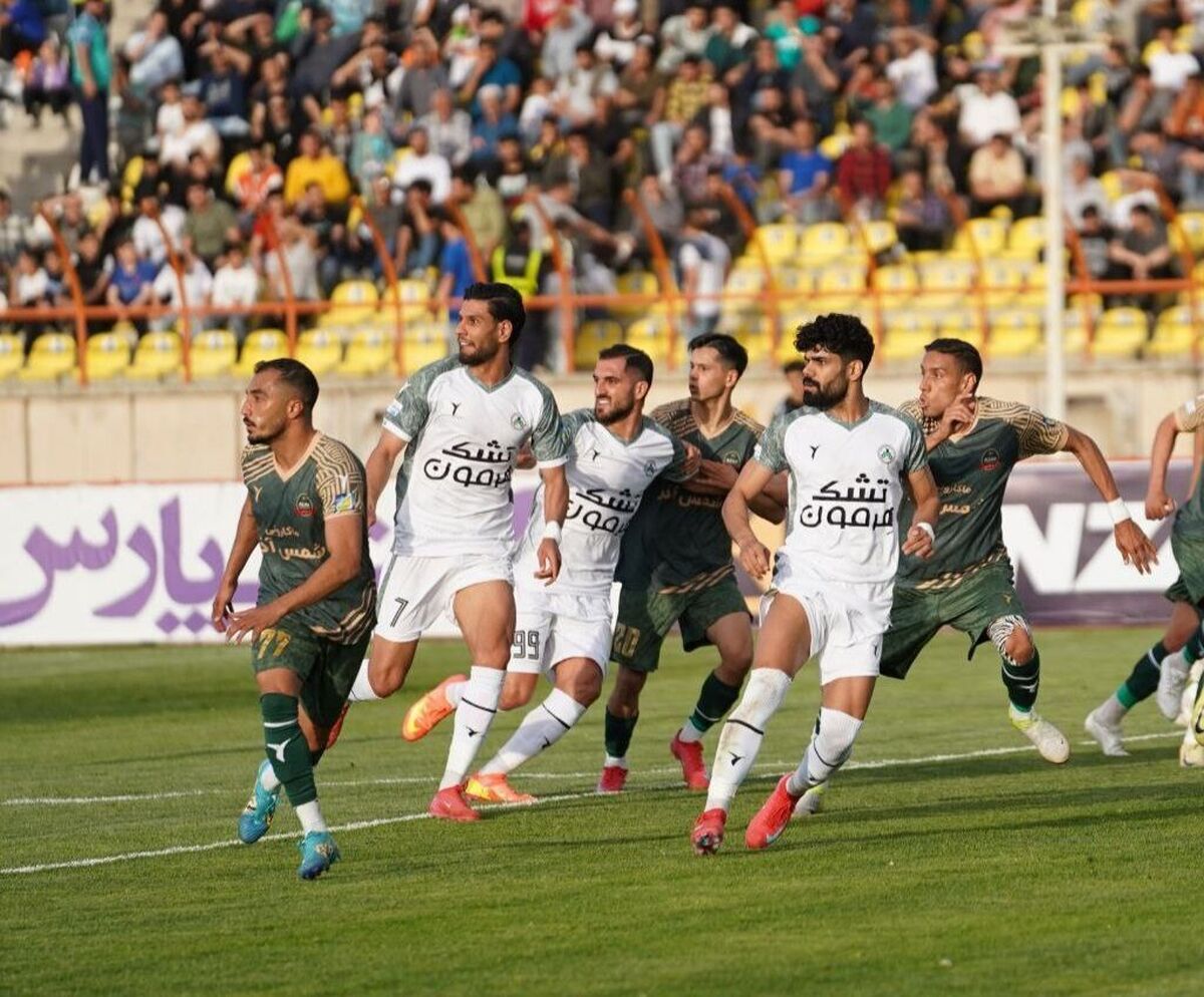 تساوی ۱-۱ شمس‌آذر مقابل ذوب‌آهن؛ تیم رحمتی همچنان بدون شکست