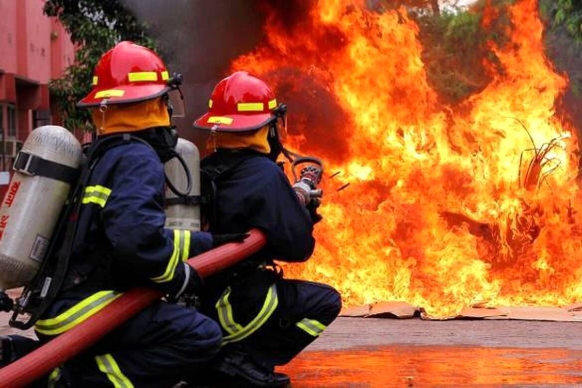 آتش‌سوزی در دانشکده مهندسی برق و کامپیوتر دانشگاه تبریز