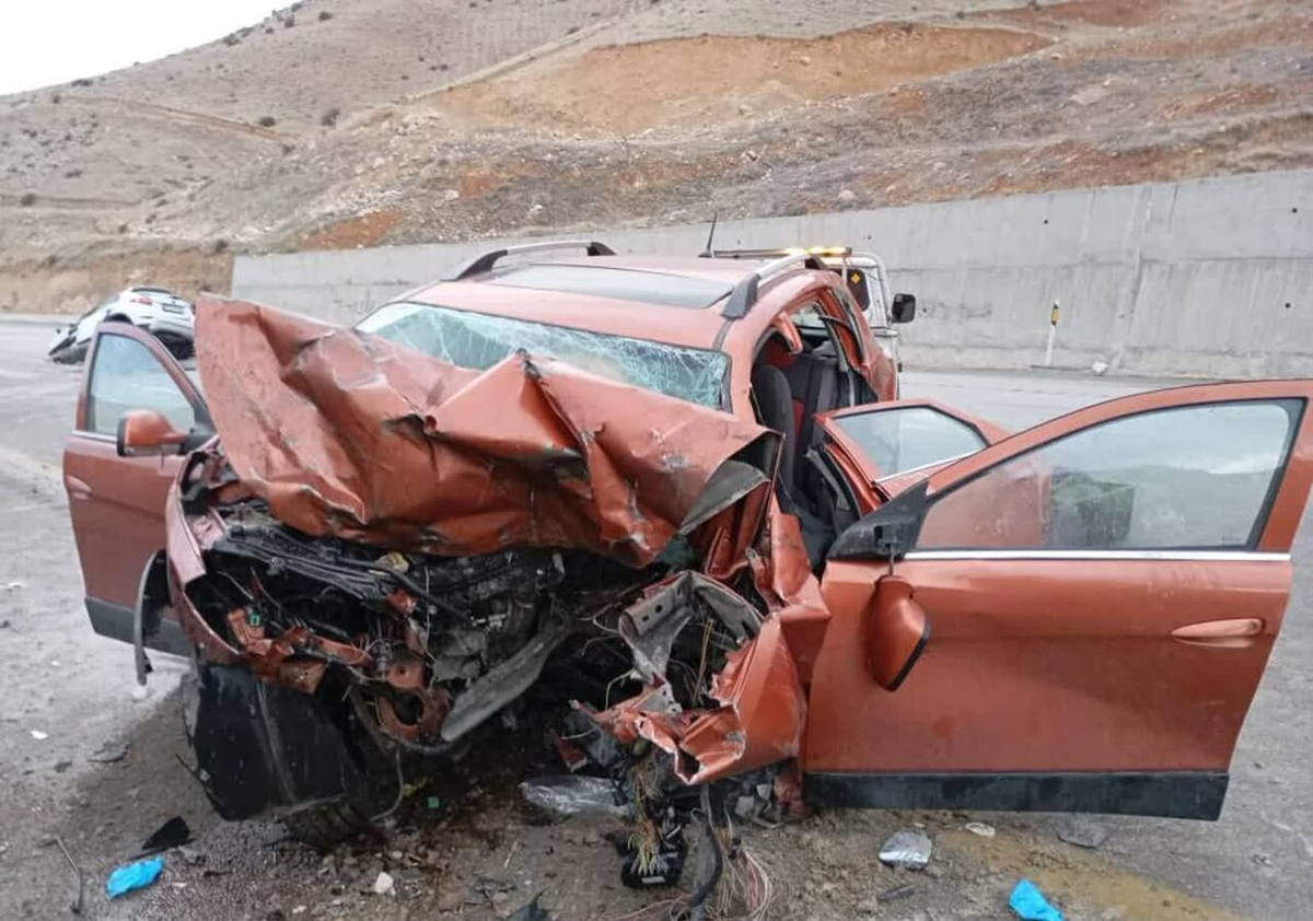 مرگ تلخ راننده تویوتا در بزرگراه حکیم تهران