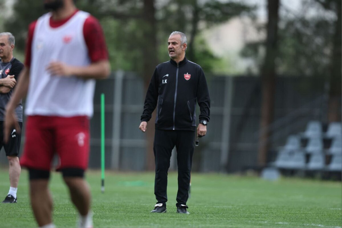 پرسپولیس در کمپ فنرباغچه