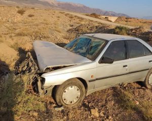 ۶ کشته و ۵ زخمی در حادثه انحراف از مسیر پژو ۴۰۵