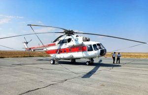 اعزام ۵ فروند بالگرد به بندرعباس برای کمک به مهار آتش