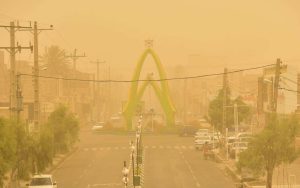 سرعت باد در زابل به ۱۰۱ کیلومتر رسید